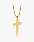 Lord's Prayer Cross Pendant Necklace view 8