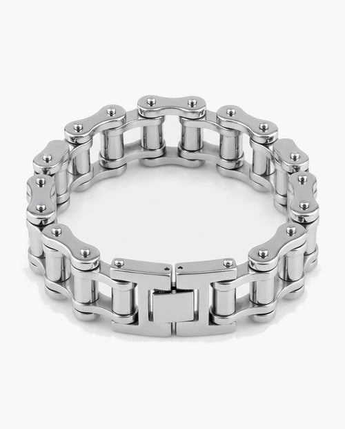 Marco Maveri Bicycle Chain Link Bracelet, Silver