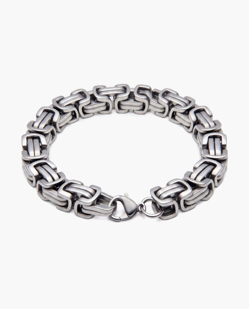 Marco Maveri Byzantine Link Bracelet, Silver, 8 mm wide