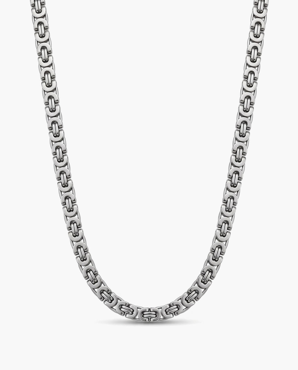 Marco Maveri Byzantine Link Chain Necklace, Silver