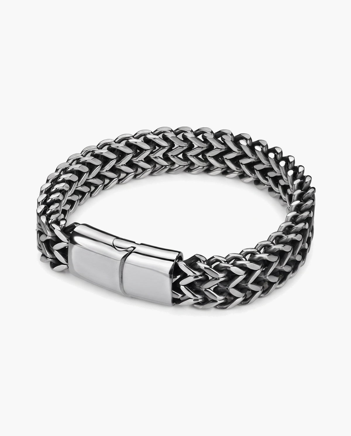 Marco Maveri Double Wheat Link Bracelet, Silver