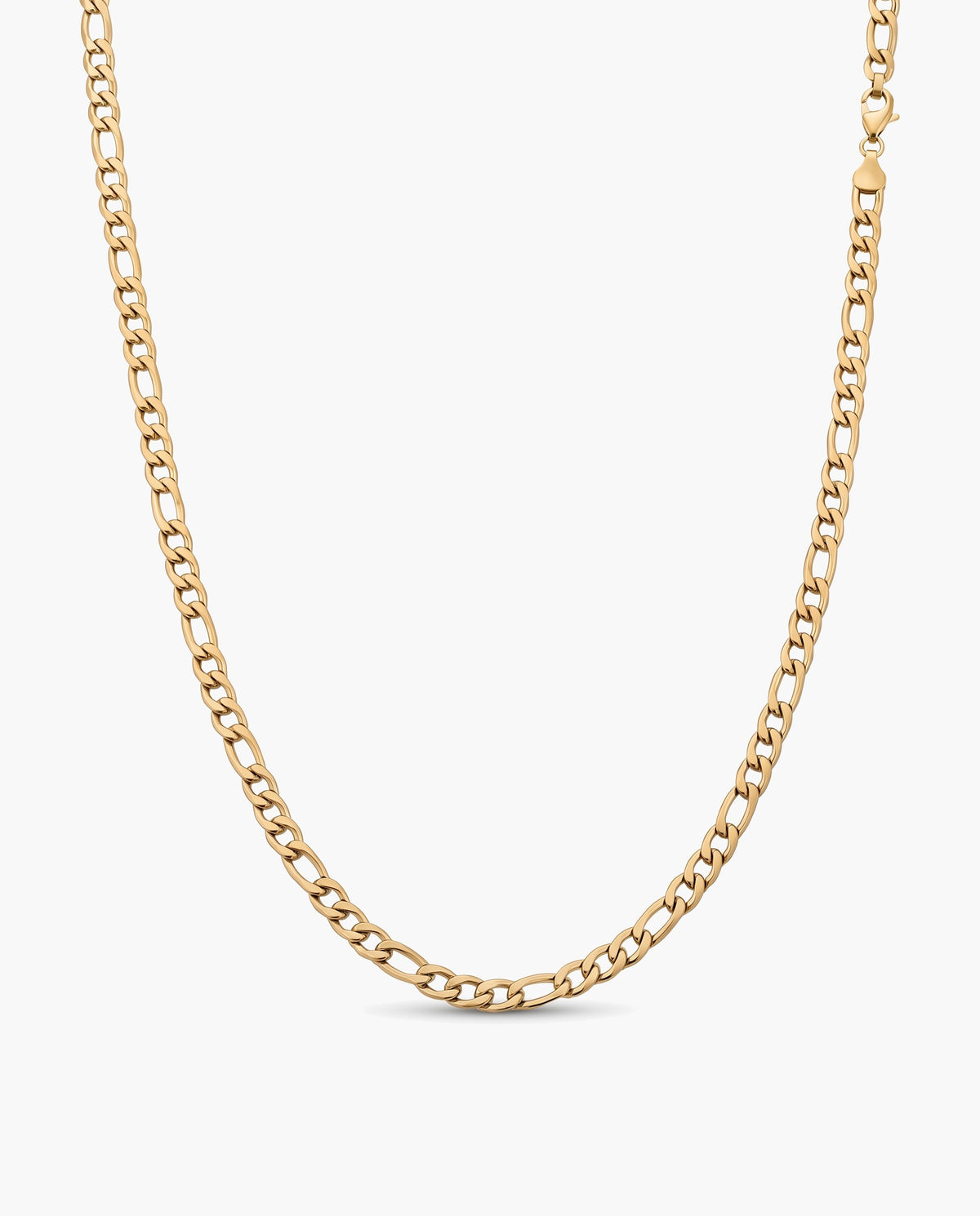 Marco Maveri Figaro Chain Necklace in Stainless Steel, Gold
