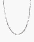 Marco Maveri Figaro Chain Necklace in Stainless Steel, Silver
