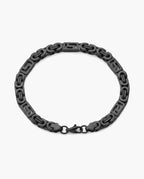 Marco Maveri Geometric Link Byzantine Bracelet, Black
