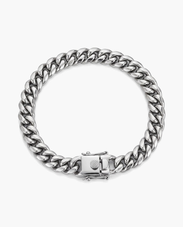 Marco Maveri Heavy Curb Chain Bracelet, Silver
