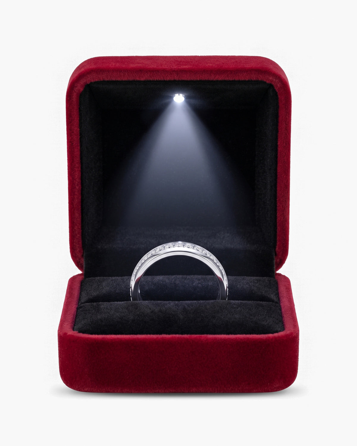 Marco Maveri Light Box ring box, LED on