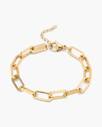 Marco Maveri Paperclip Link Bracelet, Gold