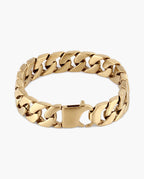 Marco Maveri Polished Curb Link Bracelet, Gold