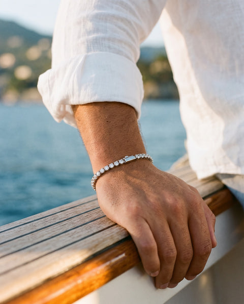 Tennis Bracelet with Cubic Zirconia