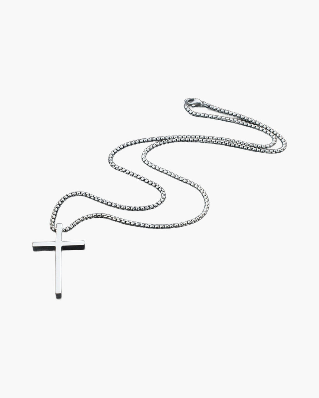 Minimalist Cross Pendant Necklace view 7