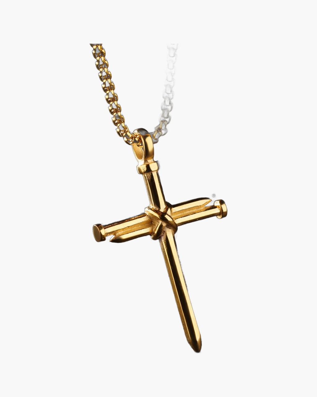 Nail Cross Pendant Necklace view 5