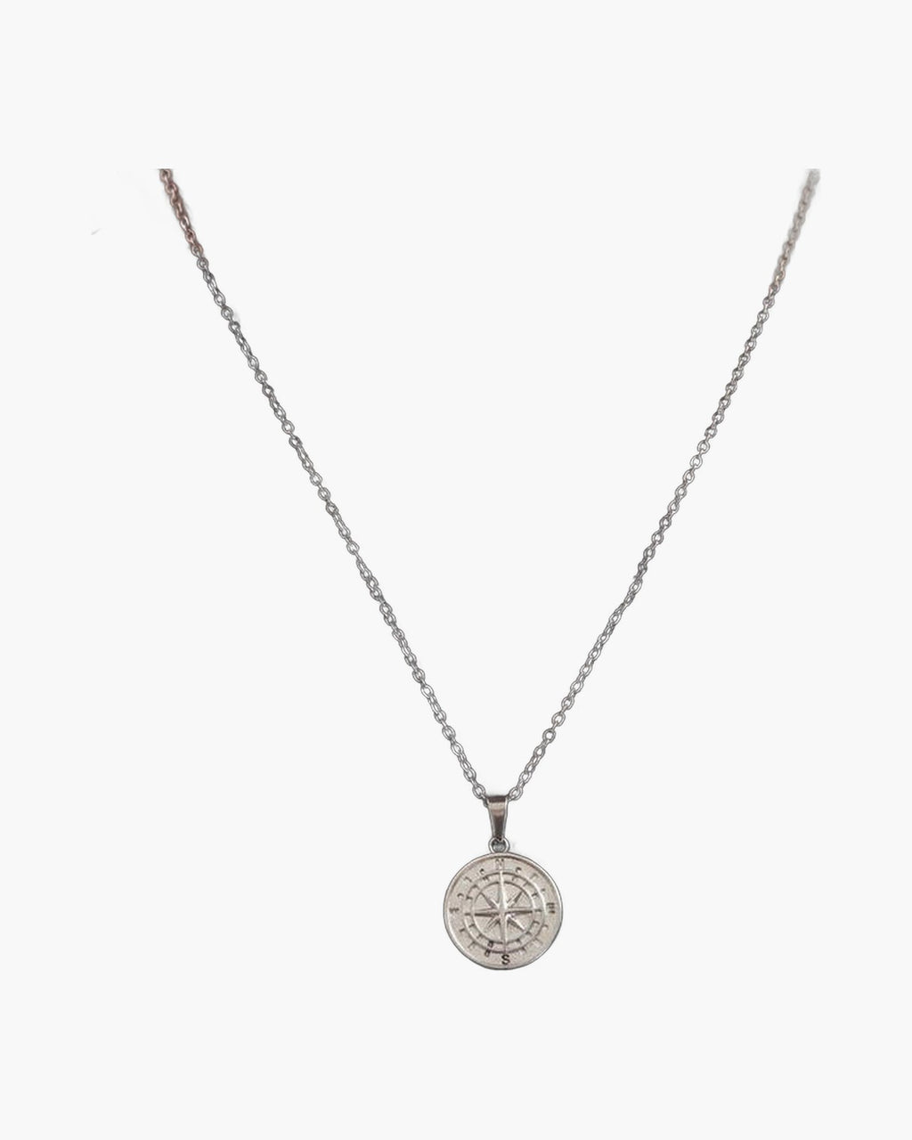 Navigational Compass Pendant Necklace view 6