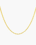 O-Link Chain Necklace in Titanium Steel view 5