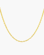 O-Link Chain Necklace in Titanium Steel view 5