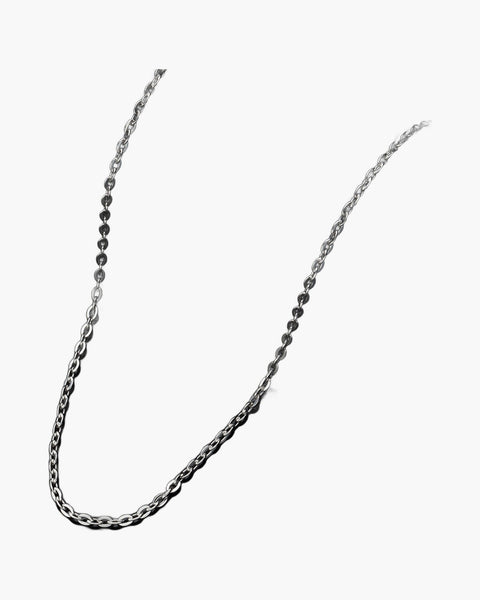 O-Link Chain Necklace in Titanium Steel