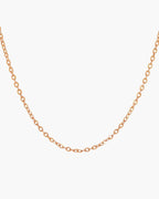 O-Link Chain Necklace in Titanium Steel view 6