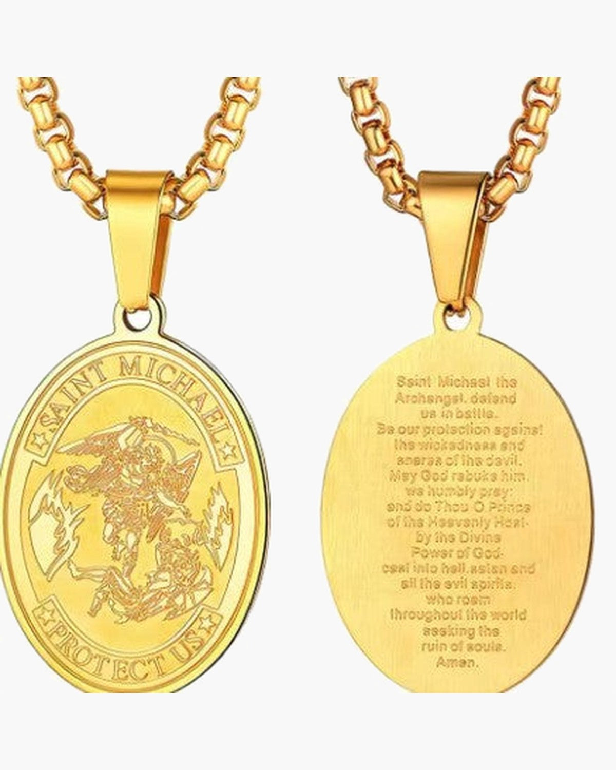 Oval Medallion Pendant Necklace view 6