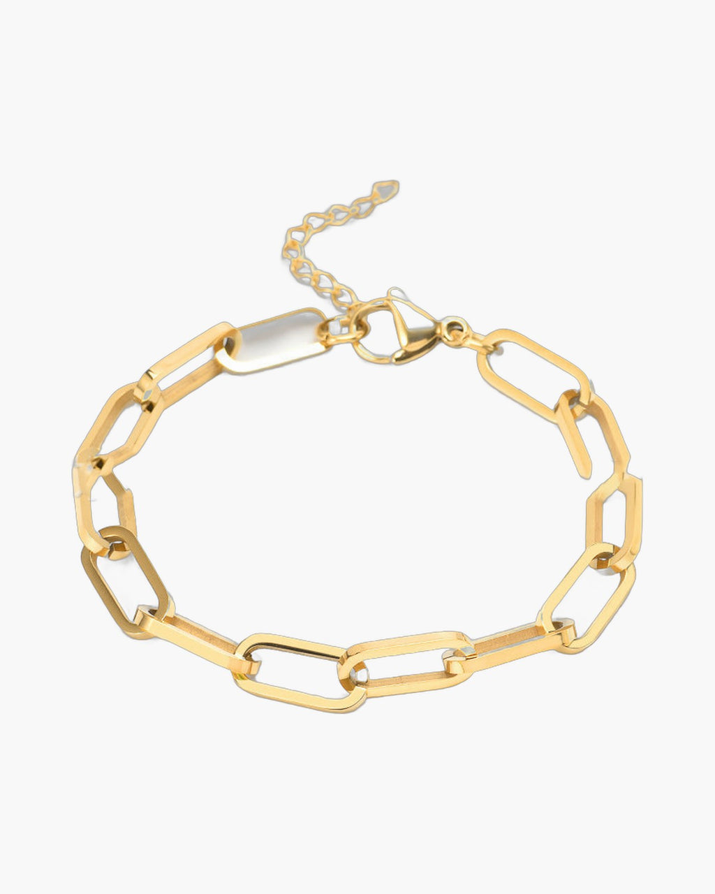 Paperclip Link Bracelet view 5