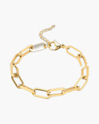 Paperclip Link Bracelet view 5