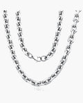 Polished Cable Link Chain Necklace