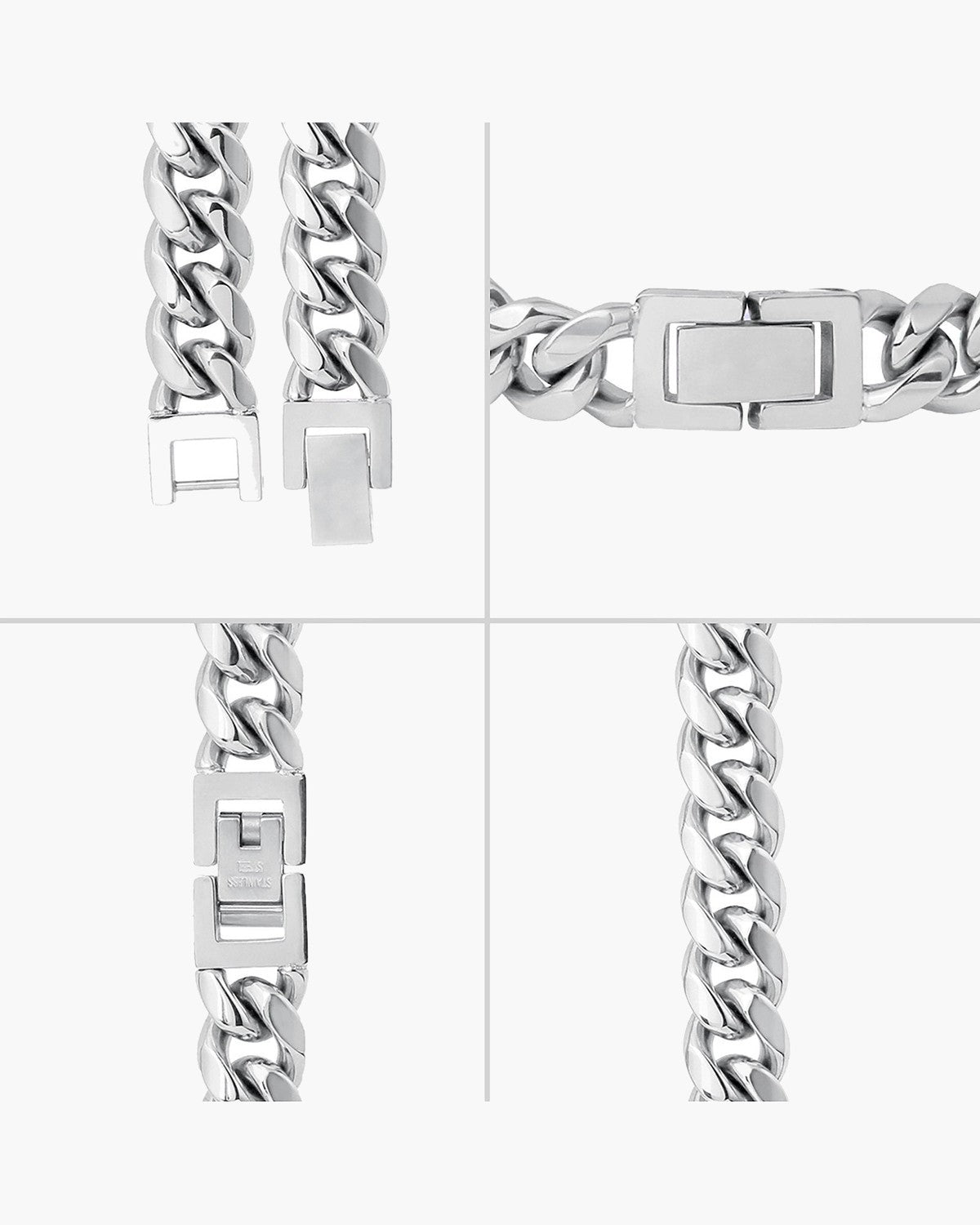 Polished Cuban Link Bracelet view 6