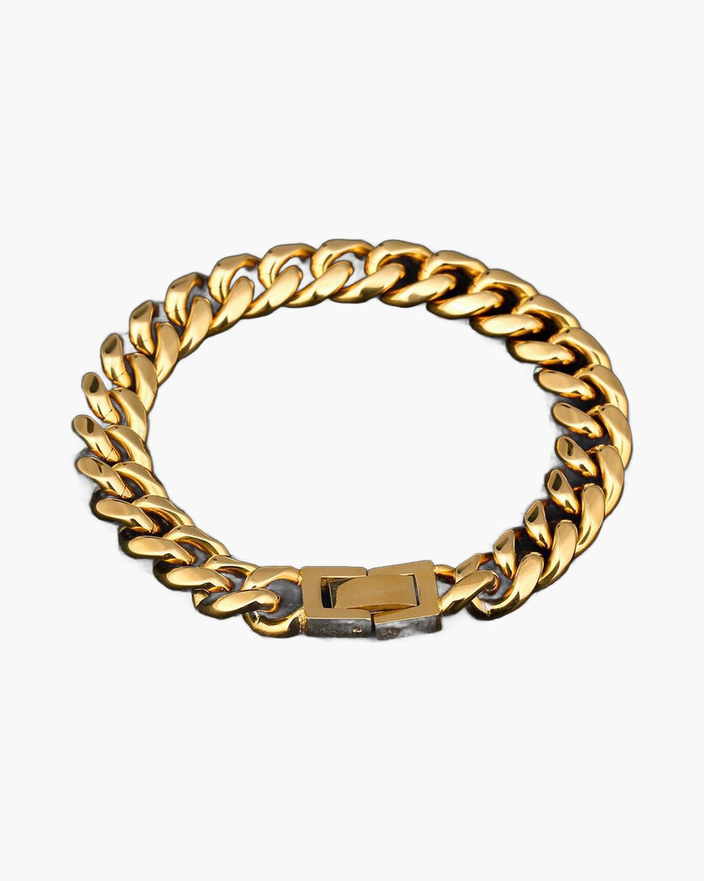 Polished Cuban Link Bracelet view 5