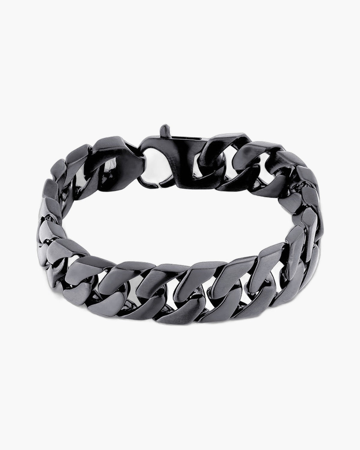 Polished Curb Link Bracelet