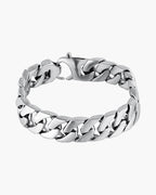 Polished Curb Link Bracelet view 2