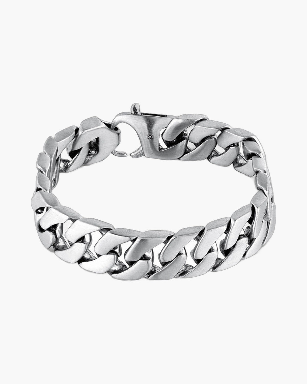 Polished Curb Link Bracelet view 2
