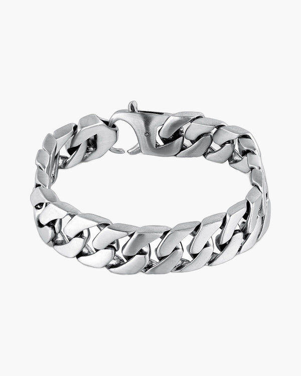 Polished Curb Link Bracelet view 2