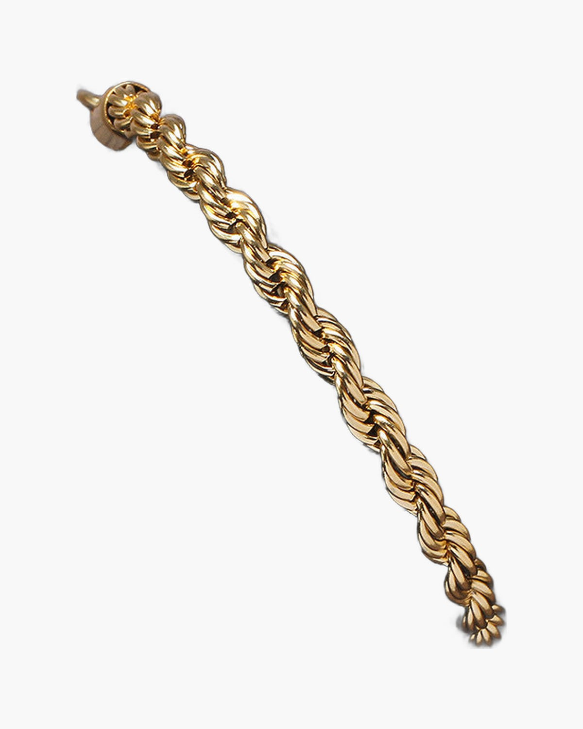 Rope Chain Bracelet in Stainless Steel view 5