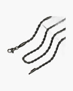 Rope Chain in Gold-Tone Titanium Steel view 3