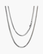 Stainless Steel Box Chain Necklace view 8