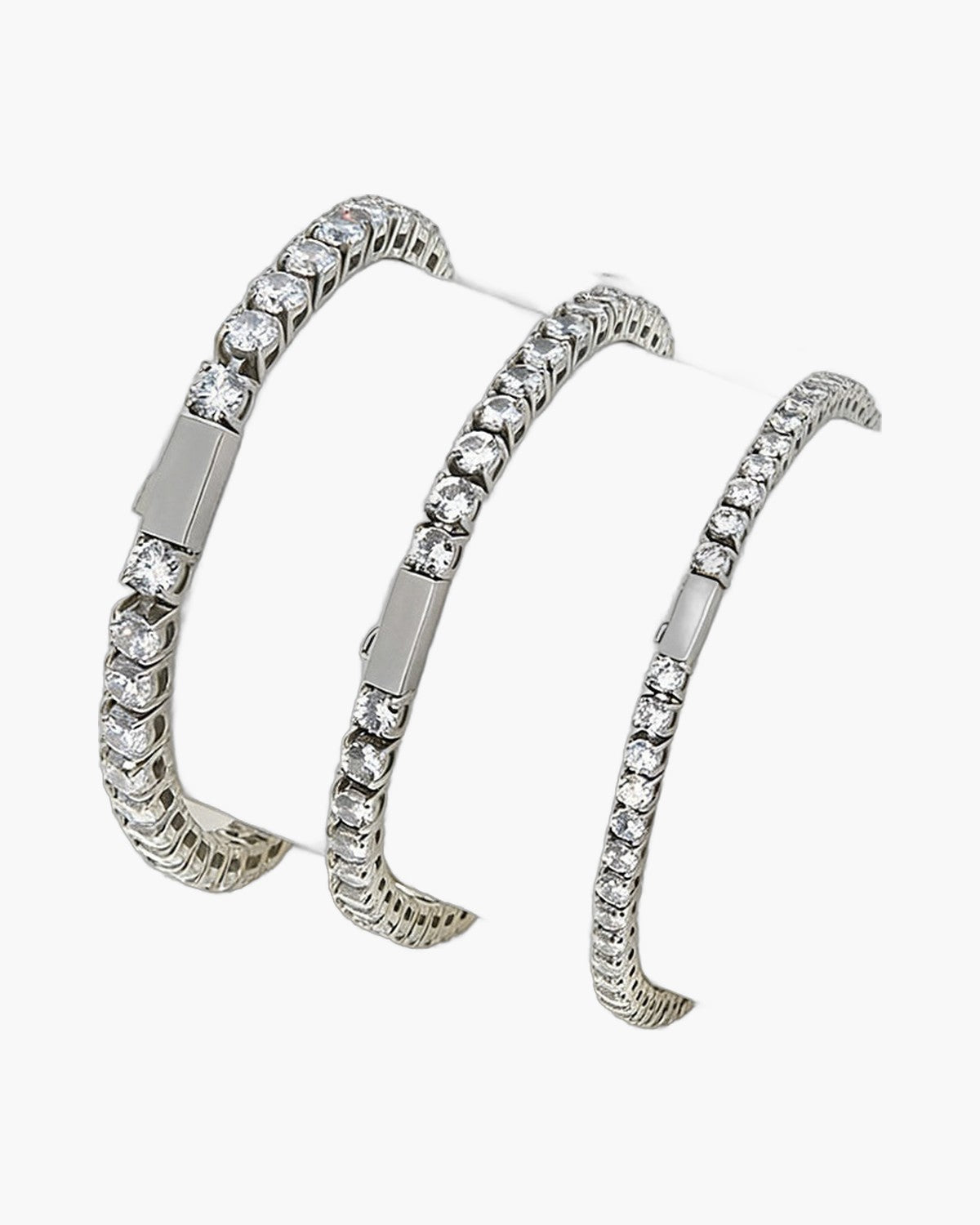 Tennis Bracelet with Cubic Zirconia view 5