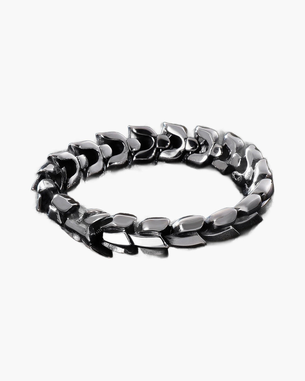 Titanium Steel Keel Link Bracelet view 11