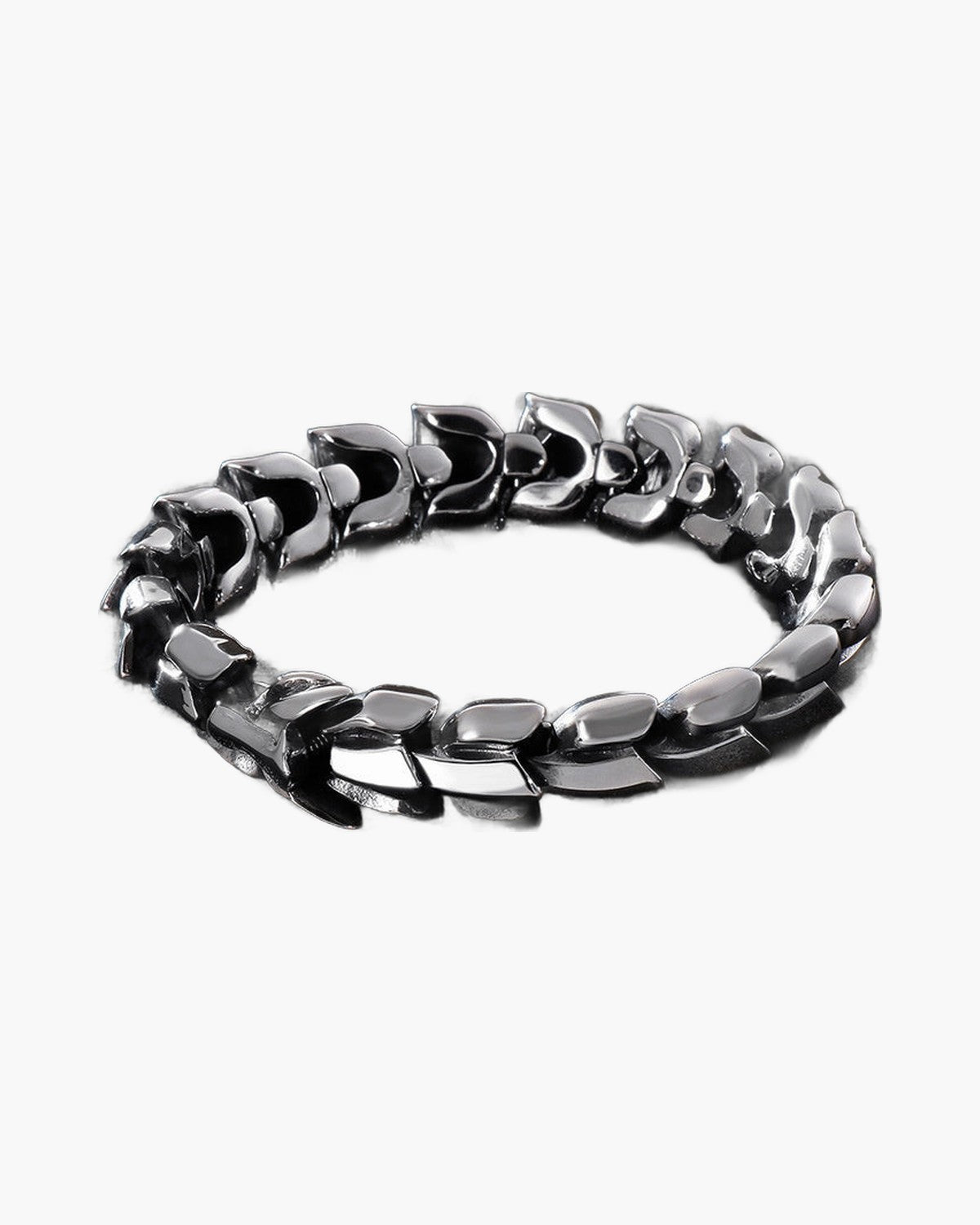 Titanium Steel Keel Link Bracelet view 11