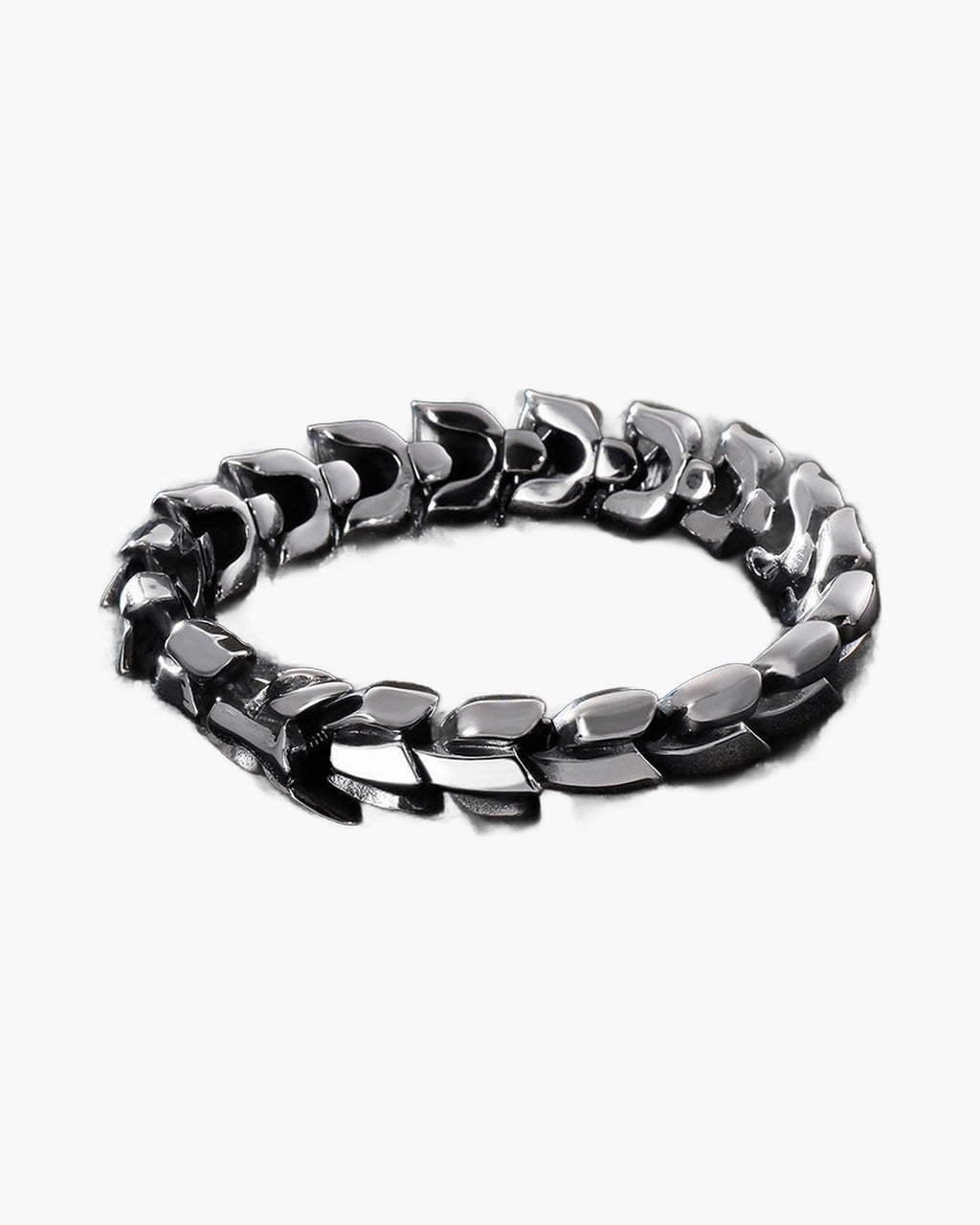Titanium Steel Keel Link Bracelet view 21