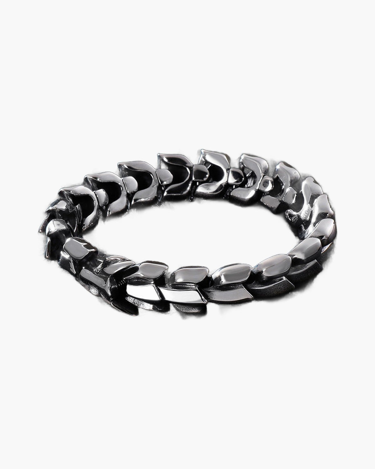 Titanium Steel Keel Link Bracelet view 21