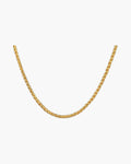 Titanium Steel Wheat Chain Necklace view 4