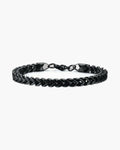 Wheat Link Bracelet in Stainless Steel view 8